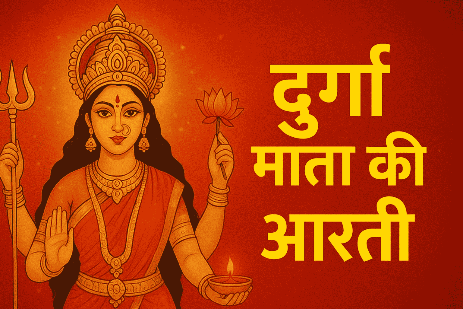 Durga Mata Ki Aarti in Hindi